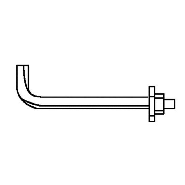 Acorn International Anchor Bolt 05 x 12 in Plain 50PK AB1212